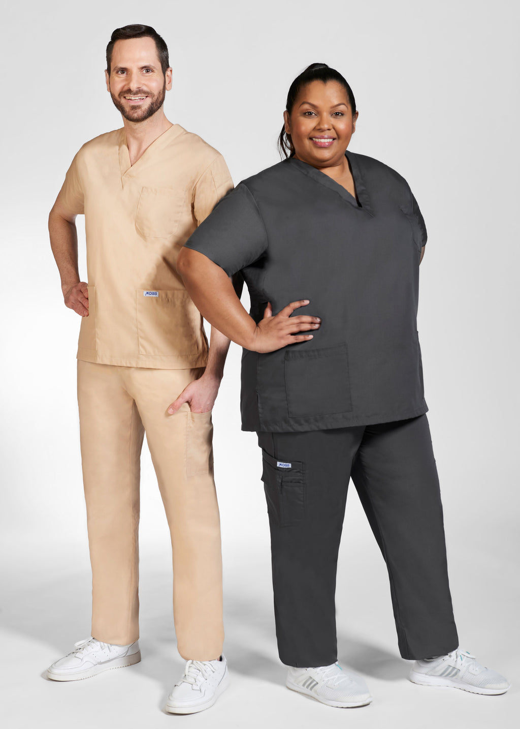 Product - MOBB Unisex V-Neck Scrub Top (XL - 4XL)