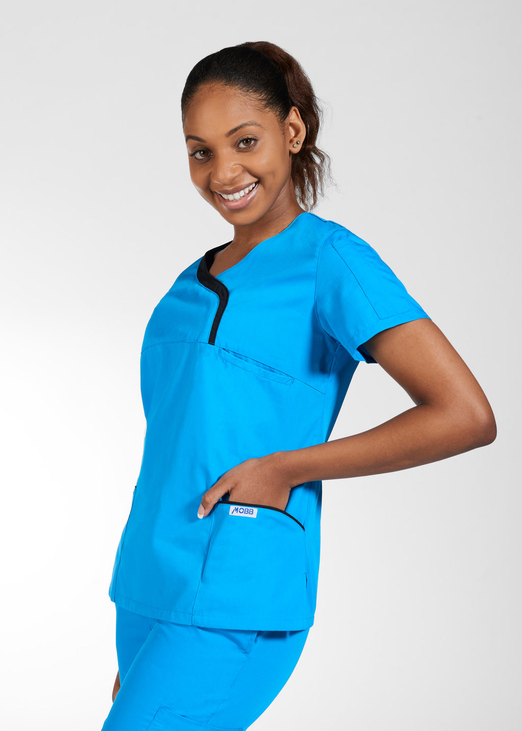 Product - Clearance Ladies Sculpted Scrub Top