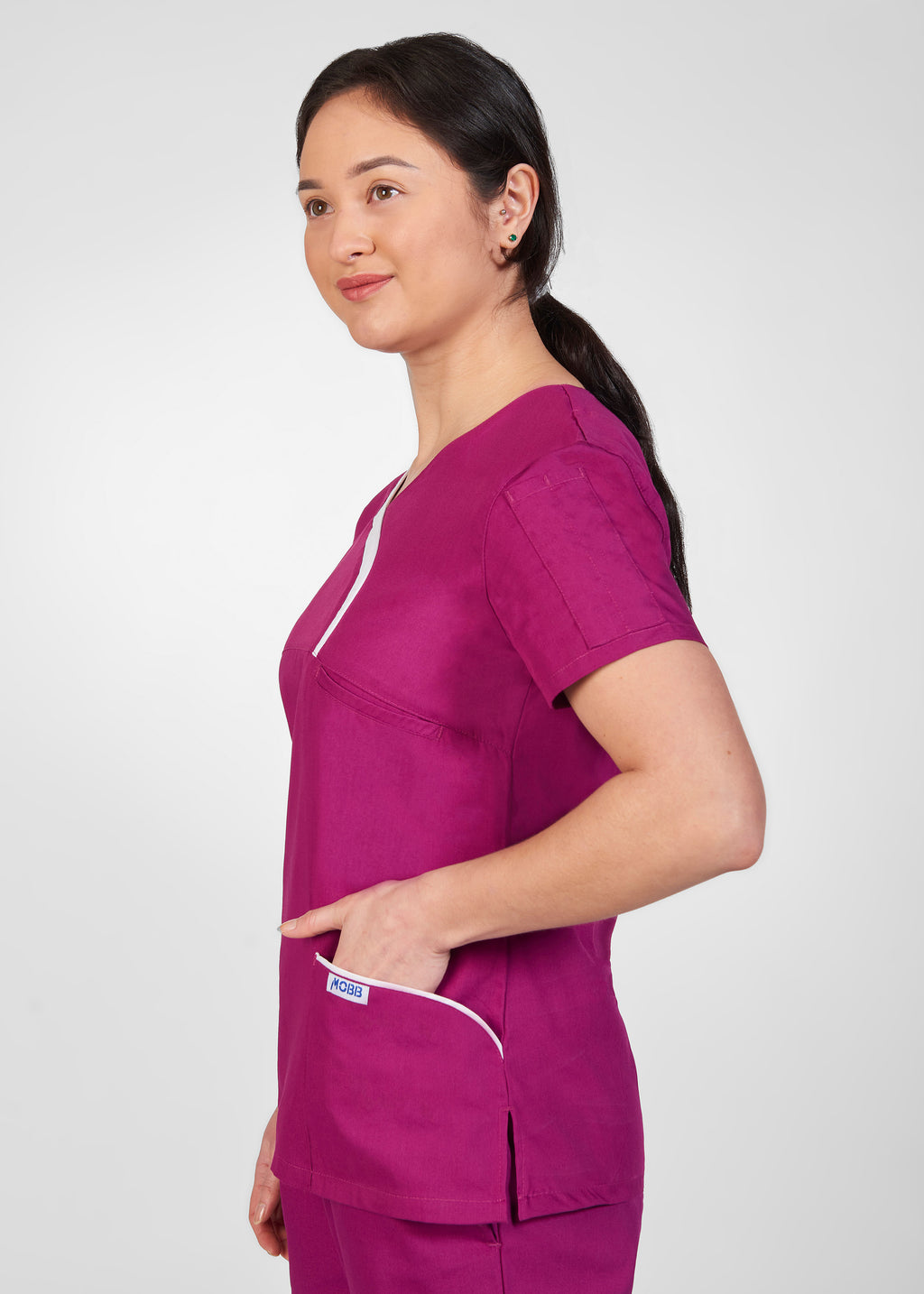 Product - Clearance Ladies Sculpted Scrub Top