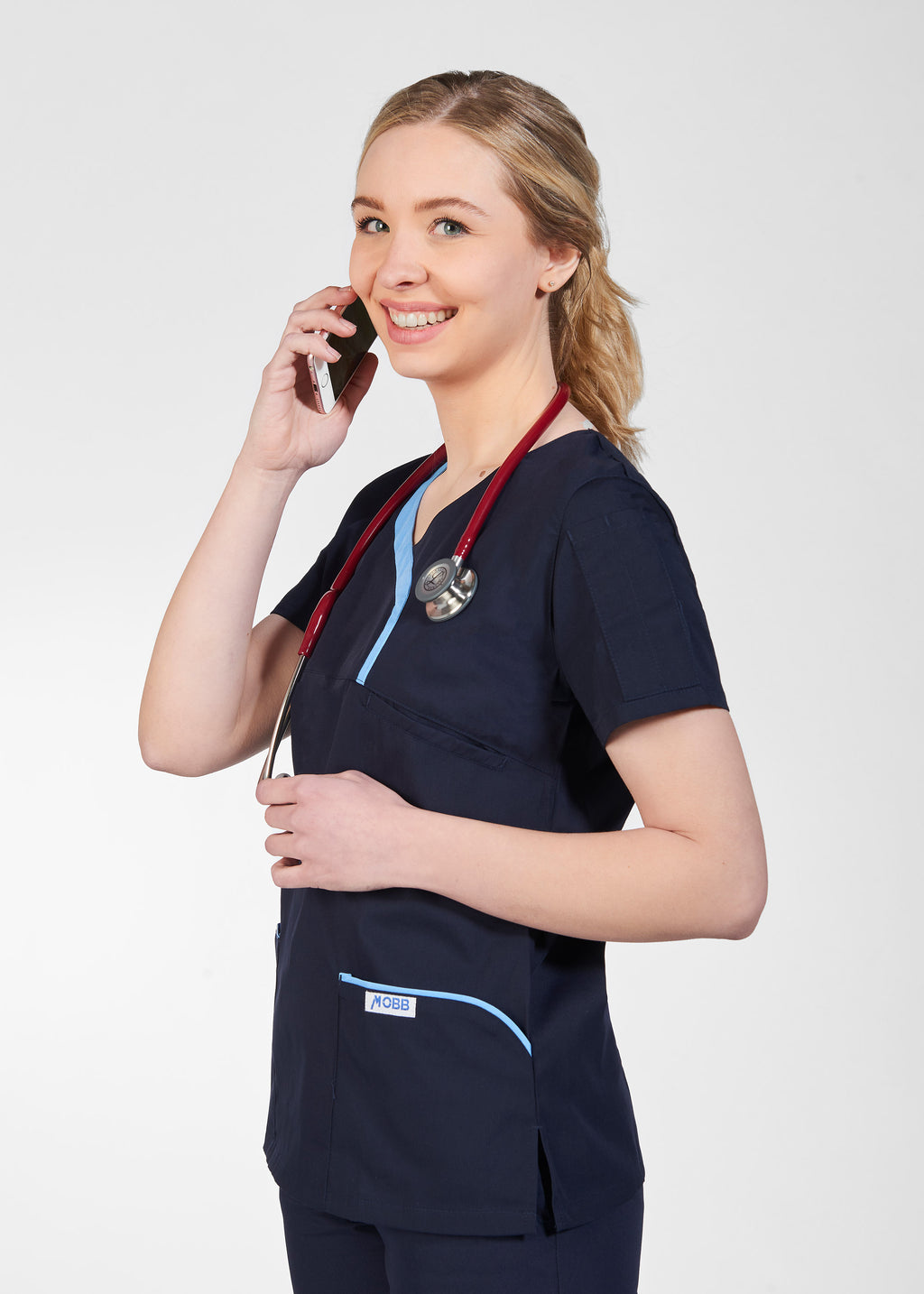 Product - MOBB Ladies Sculpted Scrub Top
