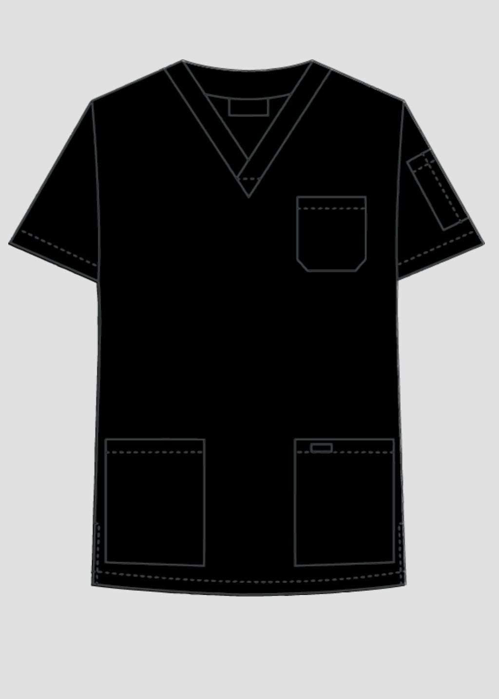Product - MOBB Unisex V-Neck Scrub Top (XL - 4XL)
