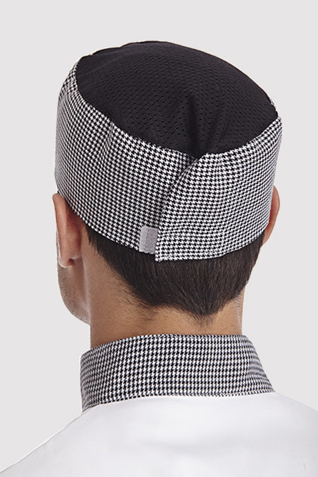 Product - Poly-Cotton Mesh Top Pillbox Skully MOBB Chef Hat