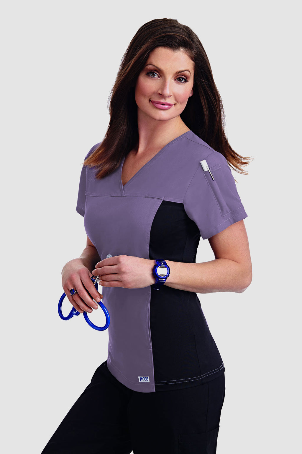 Product - Flex V-Neck Women MOBB Scrub Top(XL-3XL)