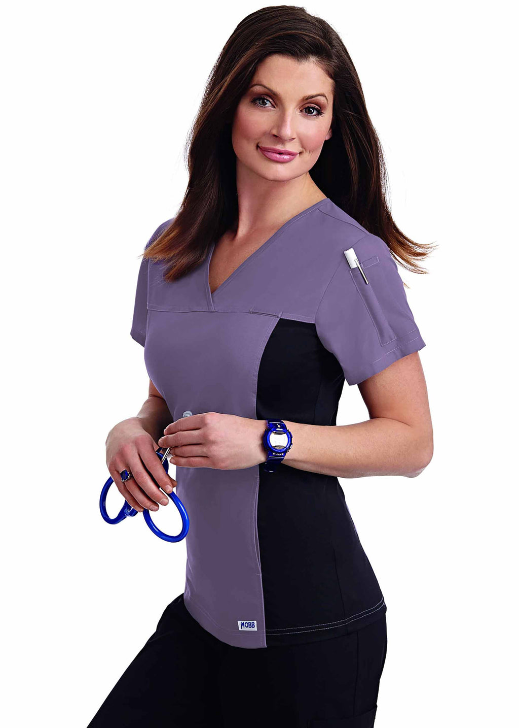 Product - Flex V-Neck Women MOBB Scrub Top(XL-3XL)