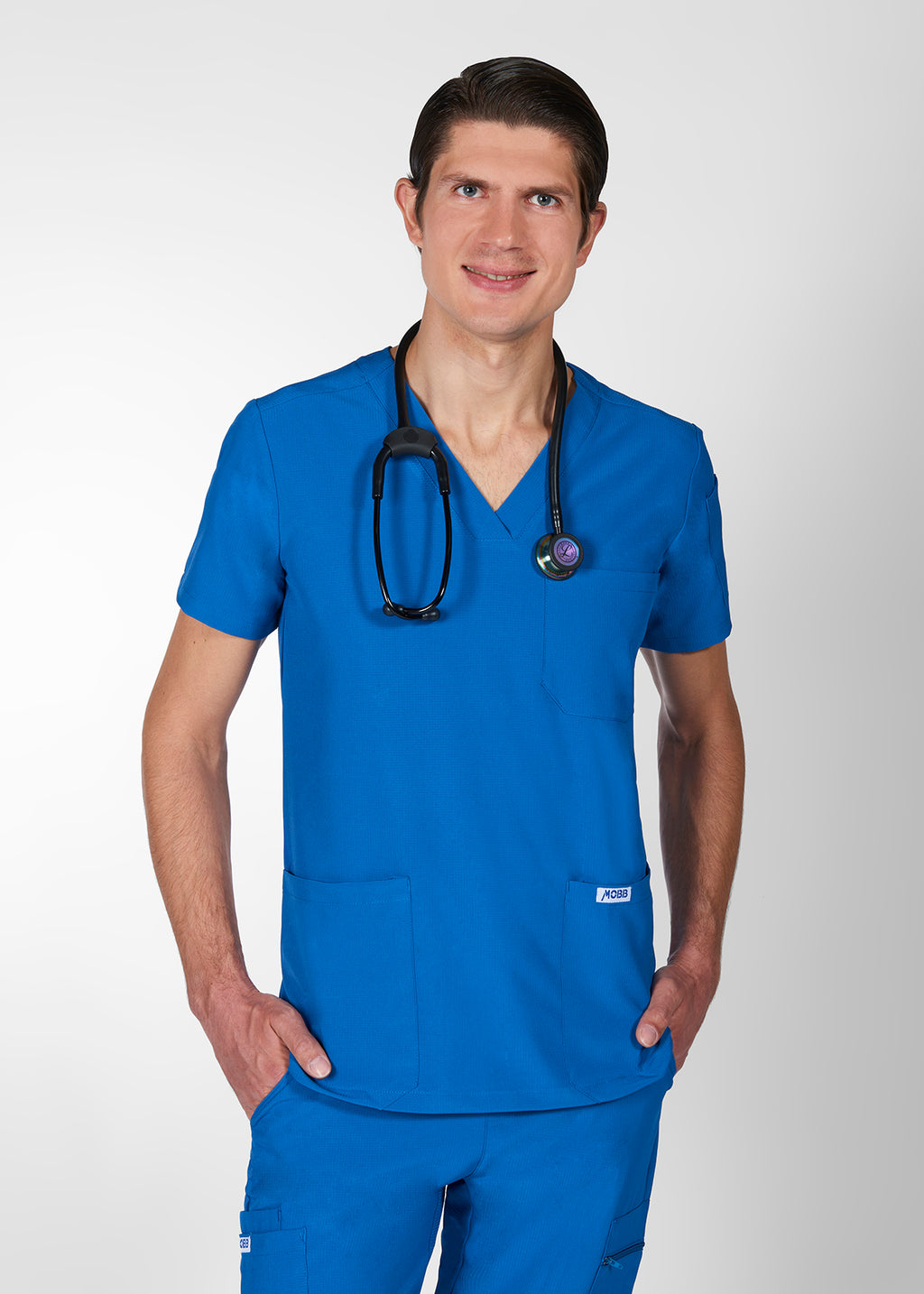 Product - The Alex MOBB Unisex V Neck Scrub Top