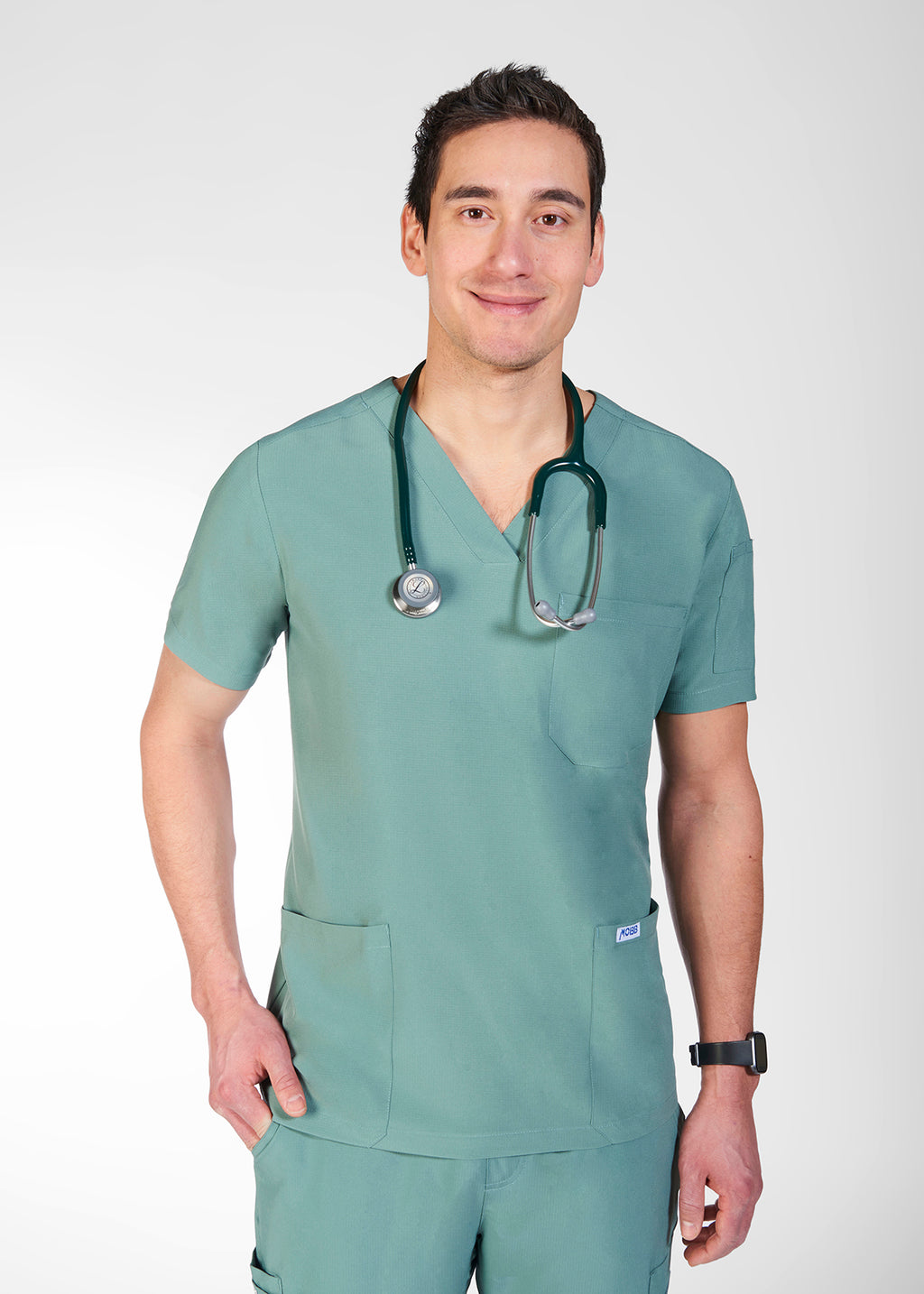 Product - The Alex MOBB Unisex V Neck Scrub Top