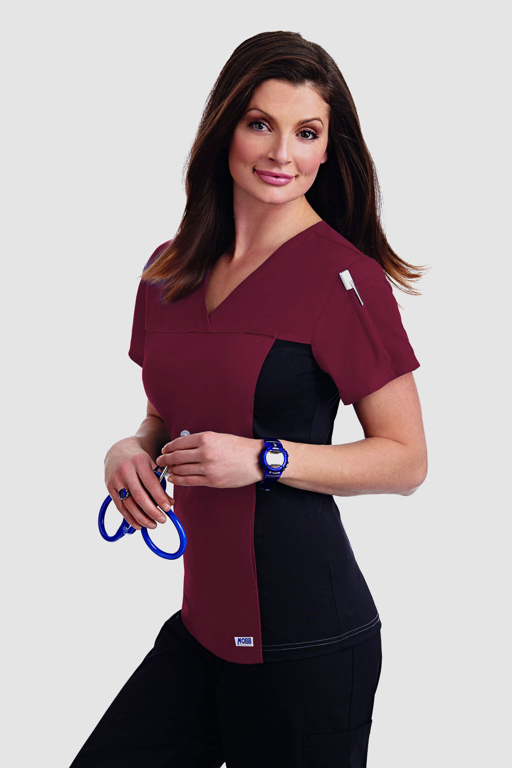 Product - Flex V-Neck Women MOBB Scrub Top(XL-3XL)