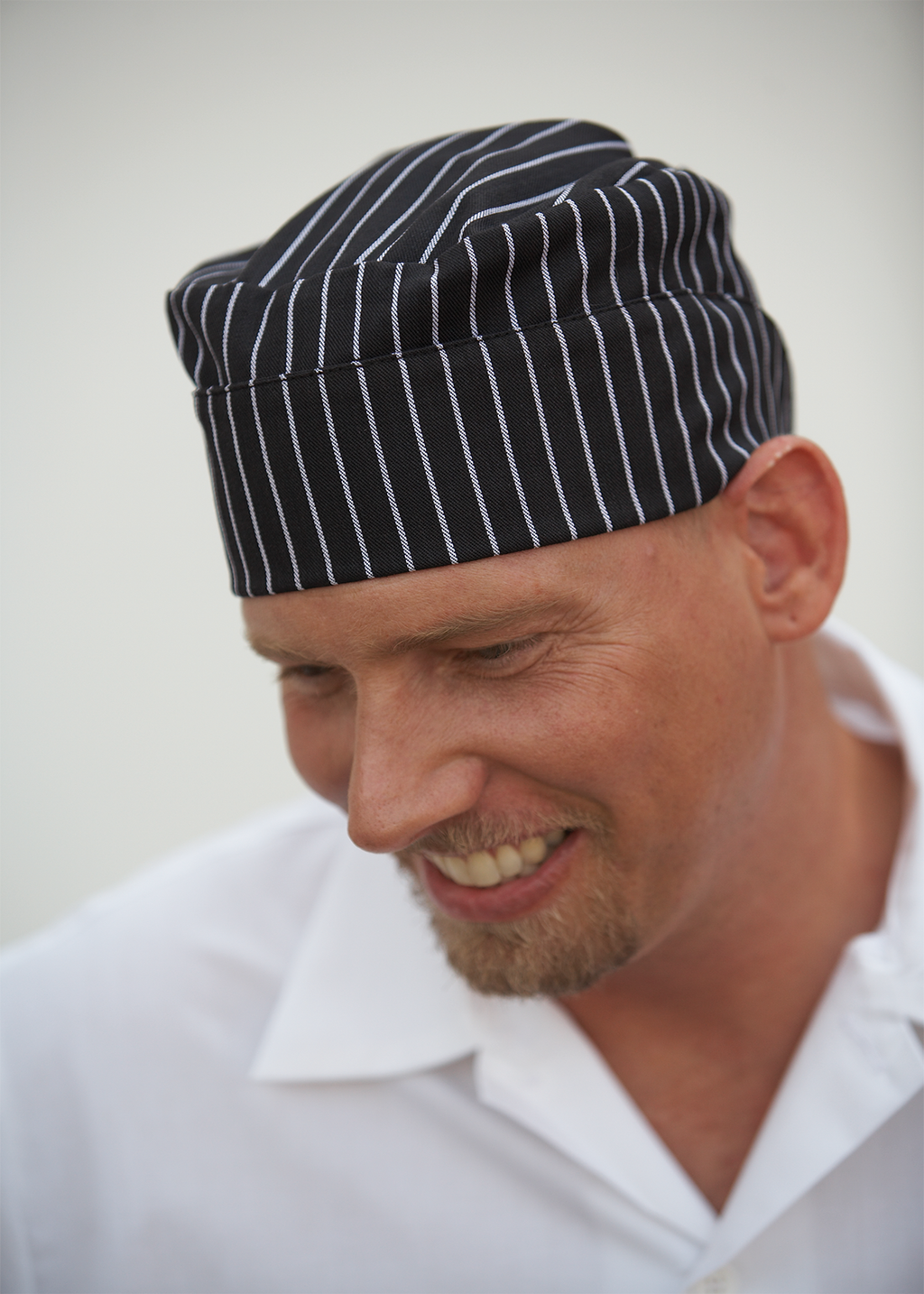 Product - Gangster Stripe Pillbox MOBB Chef Hat