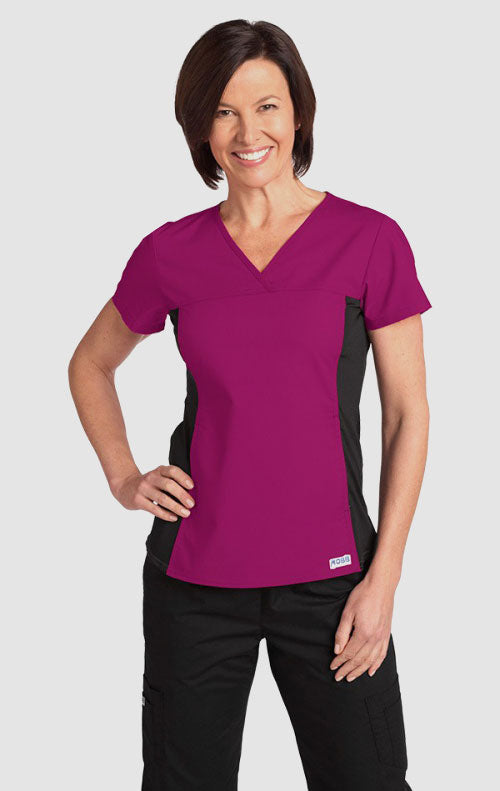 Product - Flex V-Neck Women MOBB Scrub Top(XL-3XL)