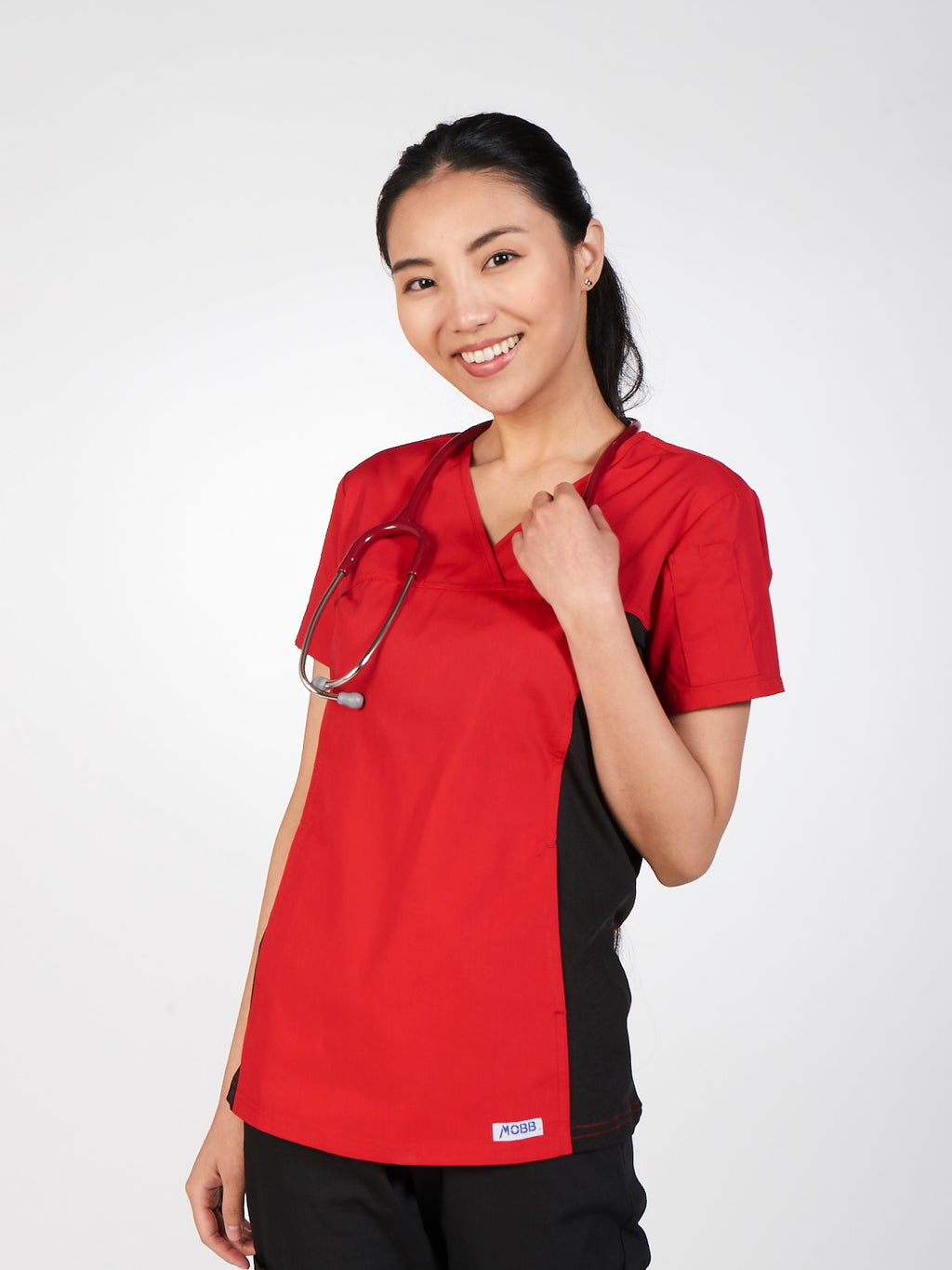 Product - Flex V-Neck Women MOBB Scrub Top(XL-3XL)