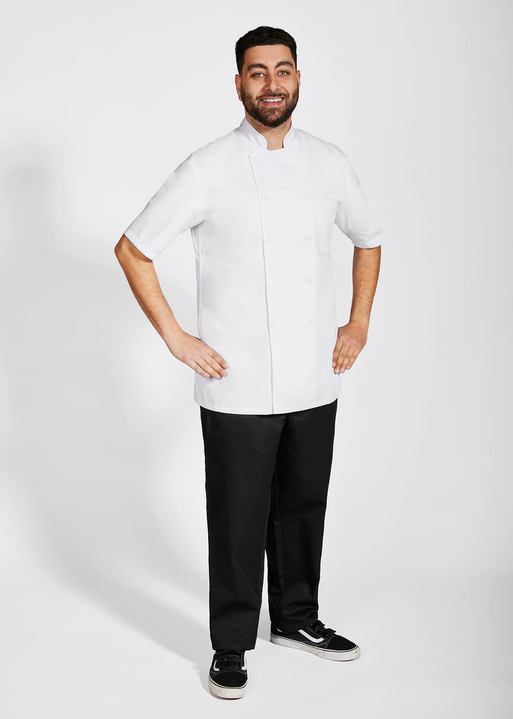 Product - Unisex Short Sleeve MOBB Chef Coat