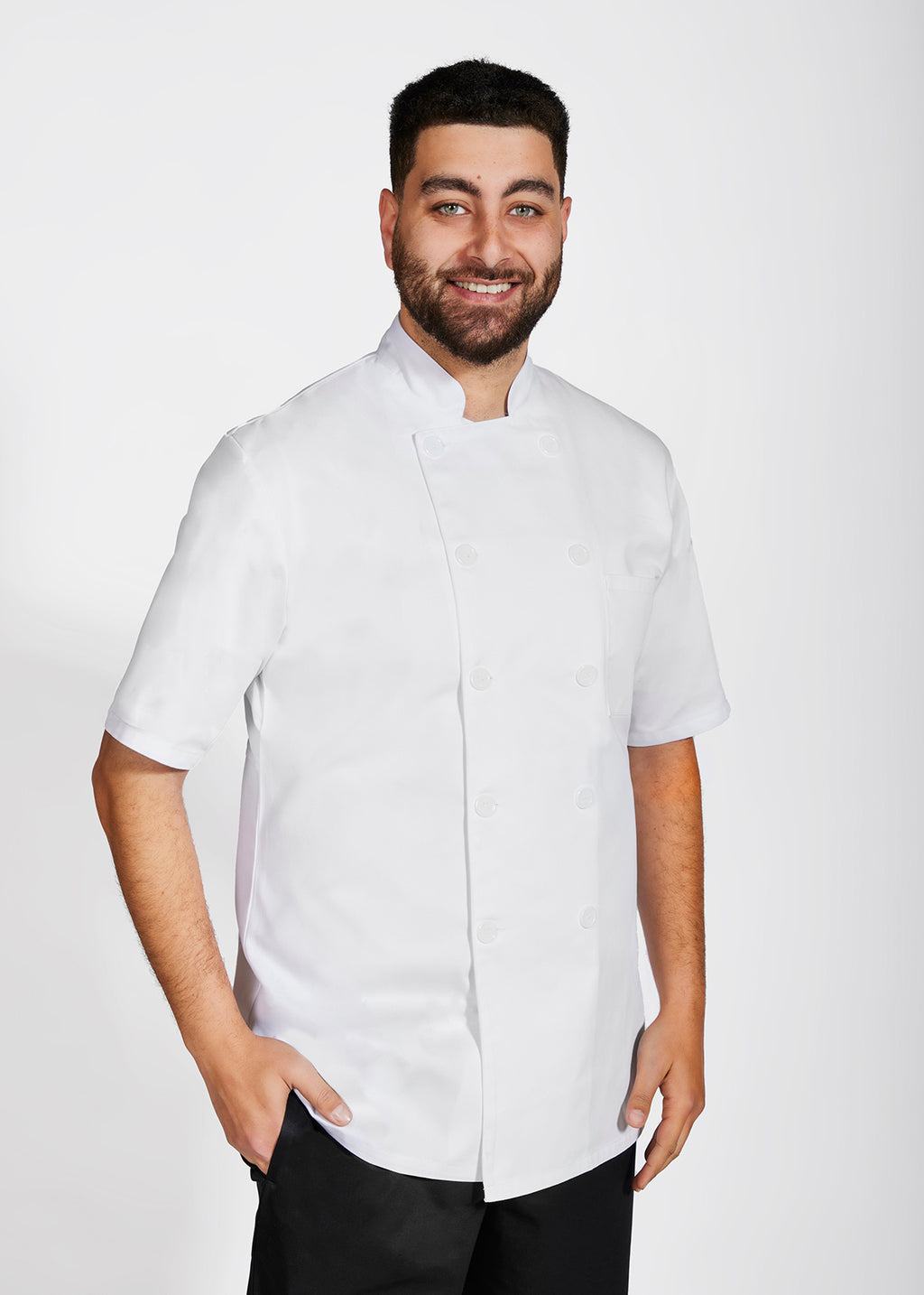 Product - Unisex Short Sleeve MOBB Chef Coat