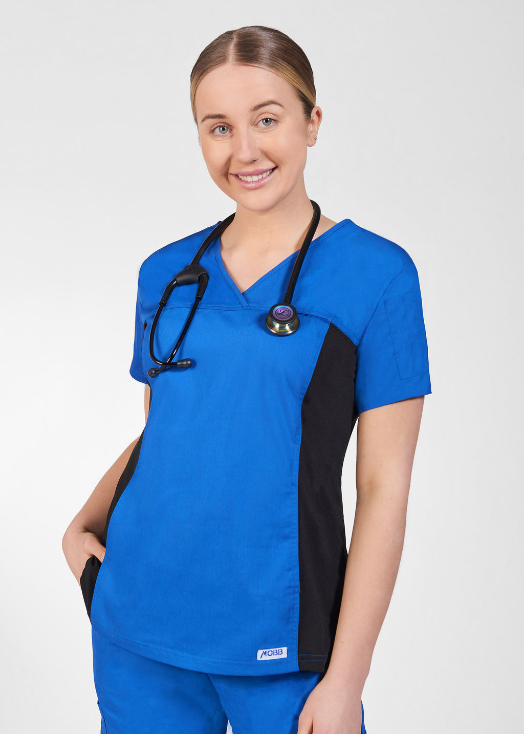 Product - Flex V-Neck Women MOBB Scrub Top(XL-3XL)