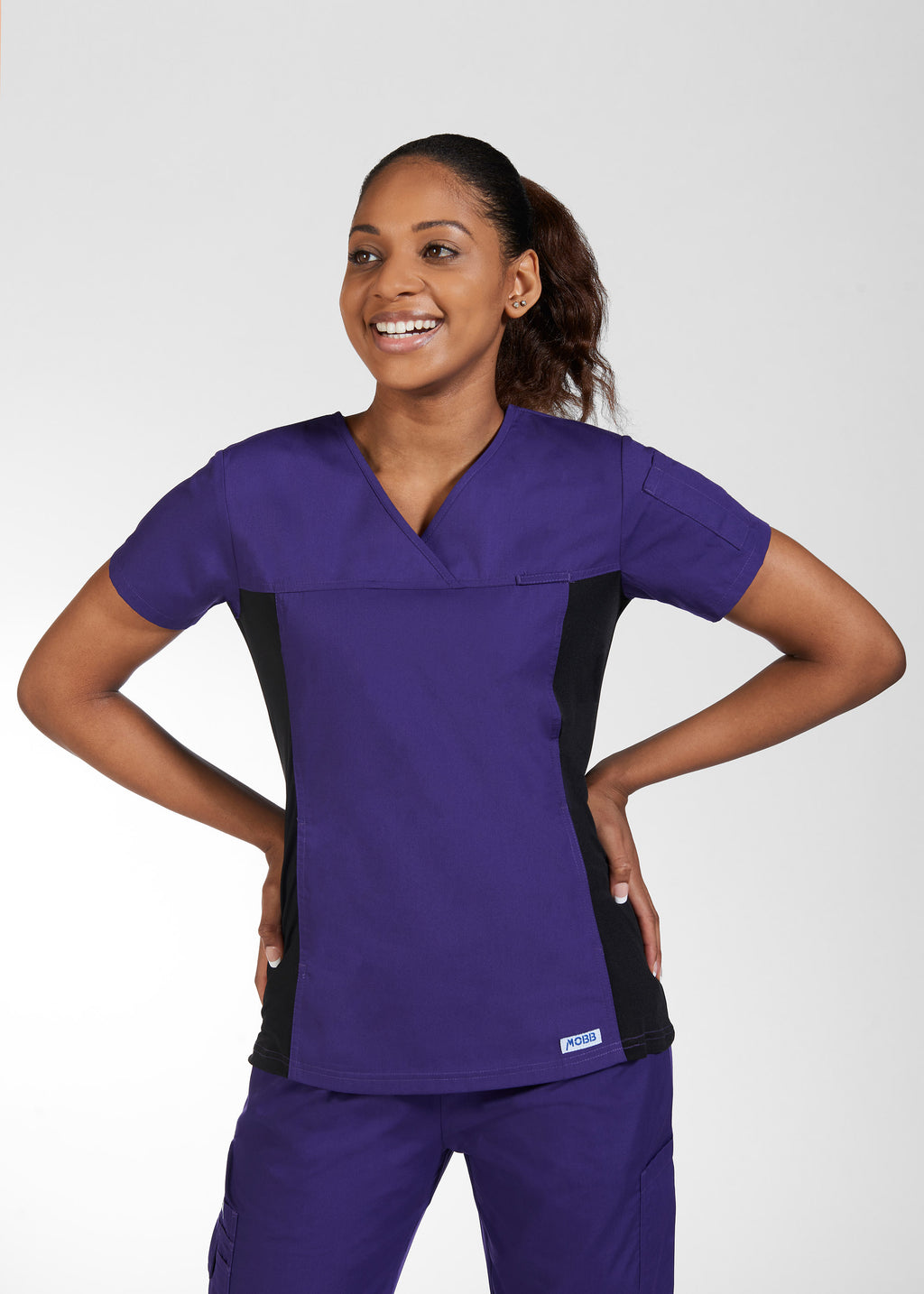 Product - Flex V-Neck Women MOBB Scrub Top(XL-3XL)