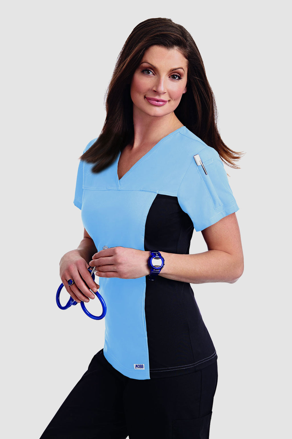 Product - Flex V-Neck Women MOBB Scrub Top(XL-3XL)