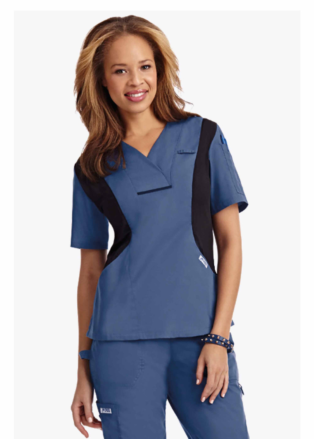 Product - Clearance Sale Active Flex V-Neck Scrub Top by MOBB