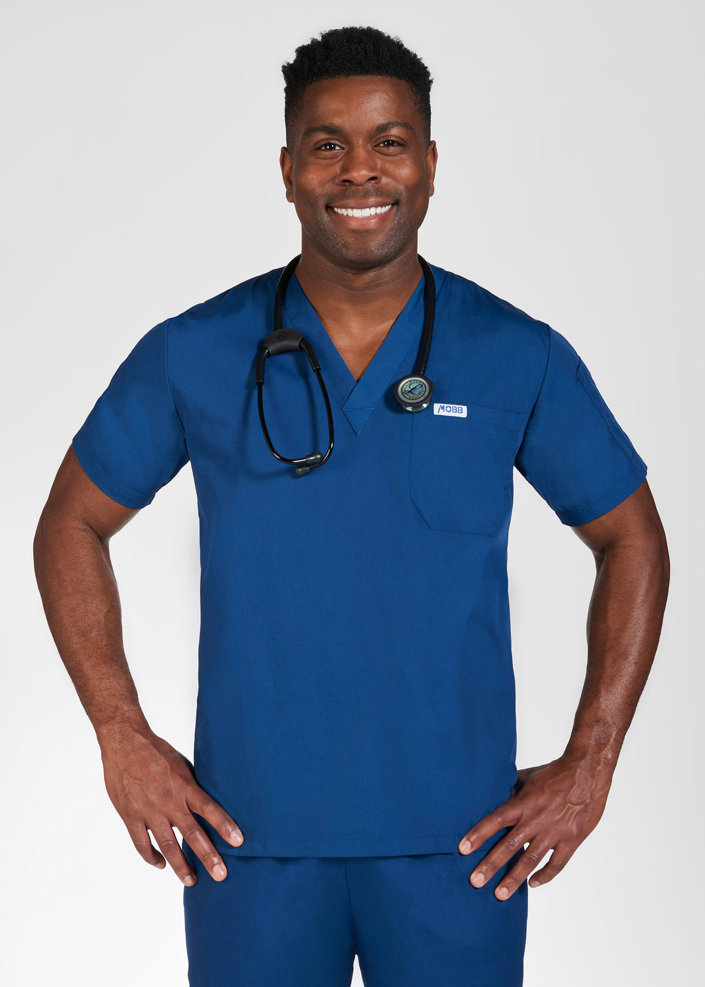 Product - MOBB Clearance Unisex Basic V-Neck Scrub Top