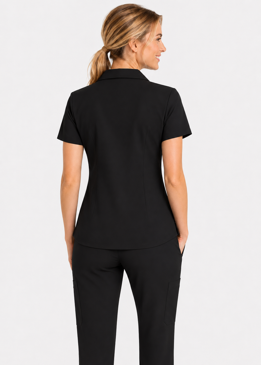 Product - MOBB Zipper Front Ladies Work Top