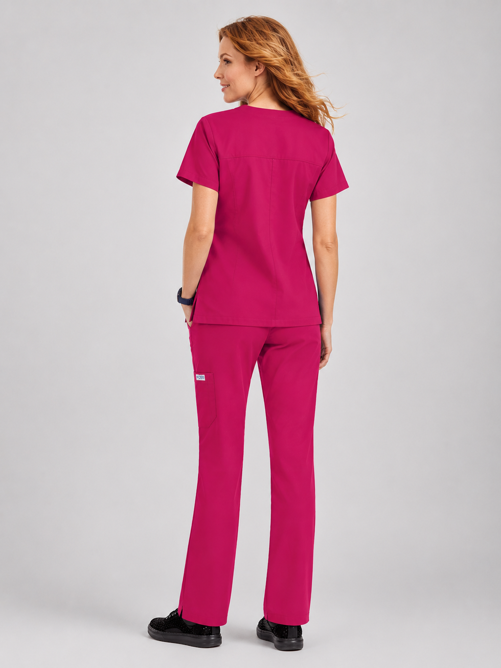 Product - MOBB 3 Pocket V-Neck Scrub top, With Flip Flap Scrub Pant