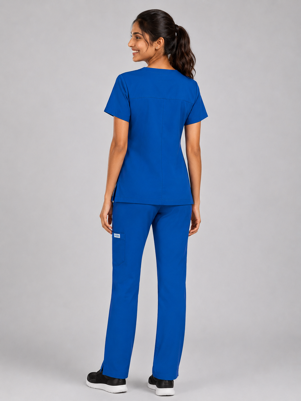 Product - MOBB 3 Pocket V-Neck Scrub top, With Flip Flap Scrub Pant