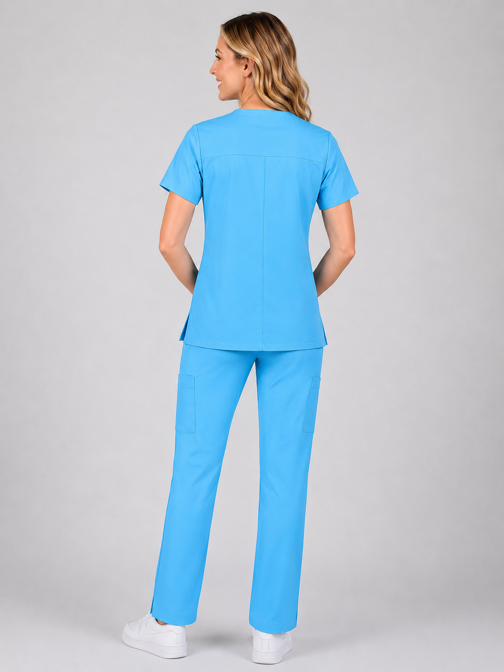 Product - MOBB 3 Pocket V-Neck Scrub top, With Flip Flap Scrub Pant