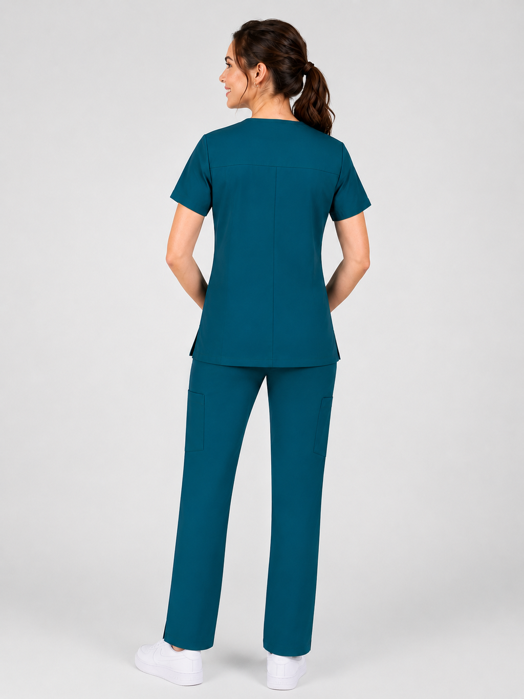 Product - MOBB 3 Pocket V-Neck Scrub top, With Flip Flap Scrub Pant