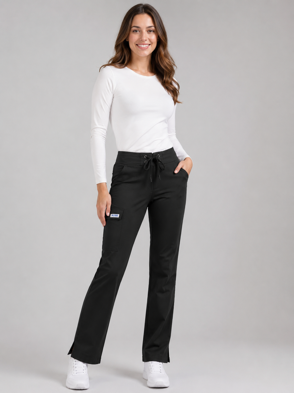 Product - MOBB Low Rise Lace Up Flare Pant