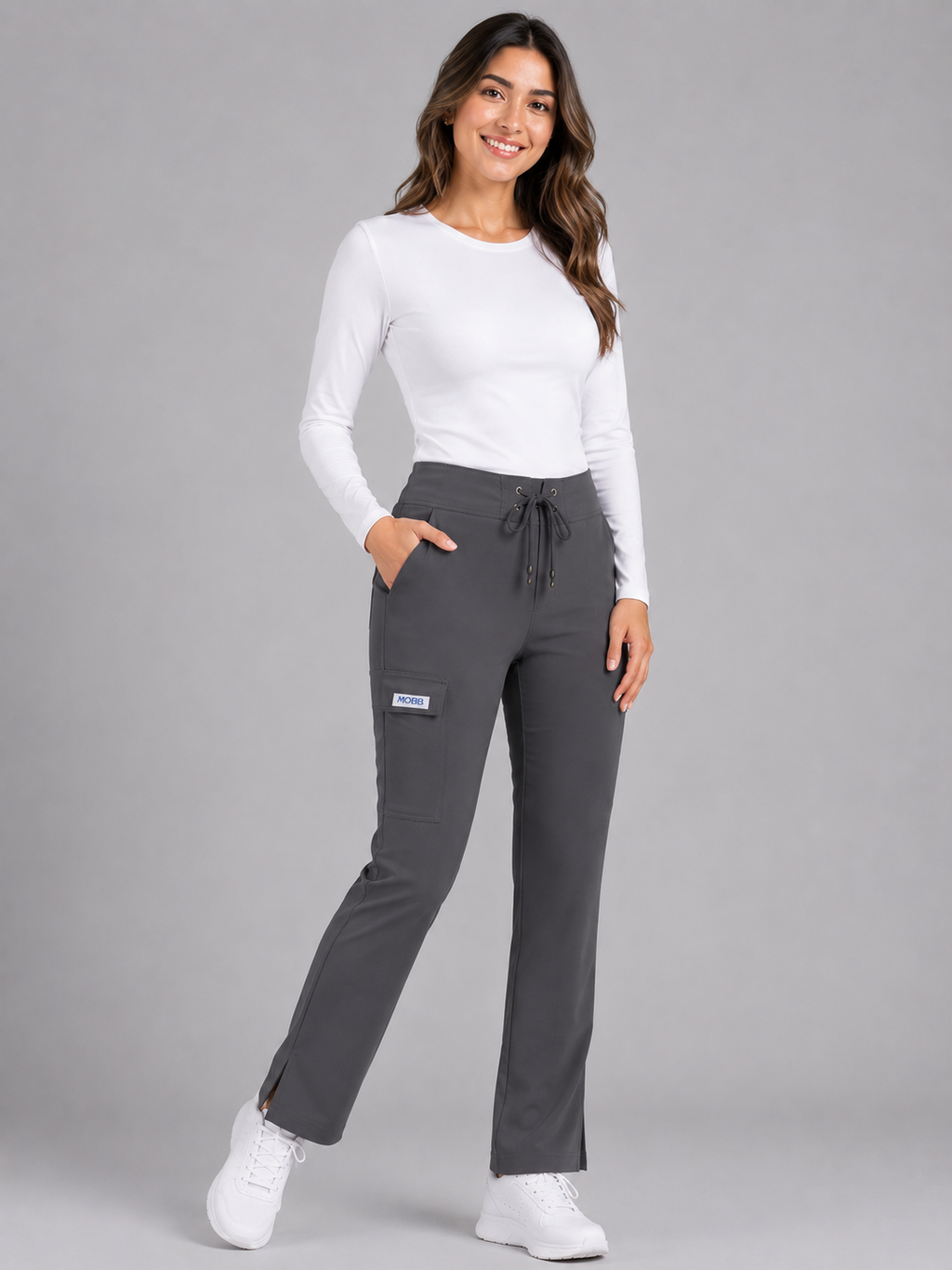 Product - MOBB Low Rise Lace Up Flare Pant