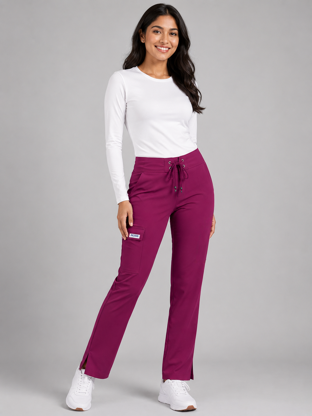 Product - MOBB Low Rise Lace Up Flare Pant