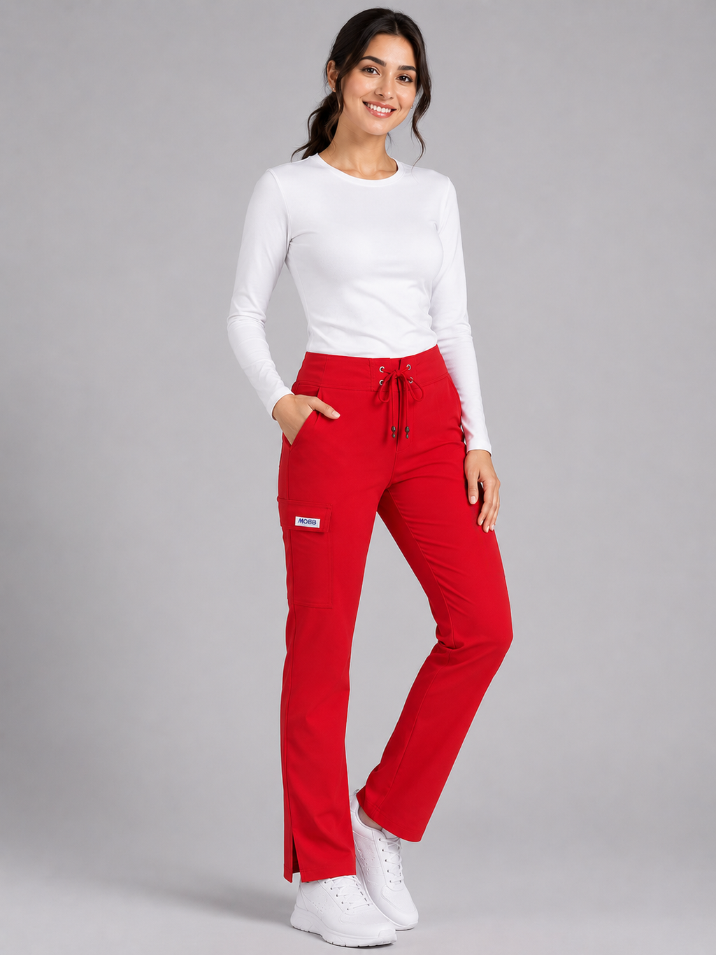 Product - MOBB Low Rise Lace Up Flare Pant