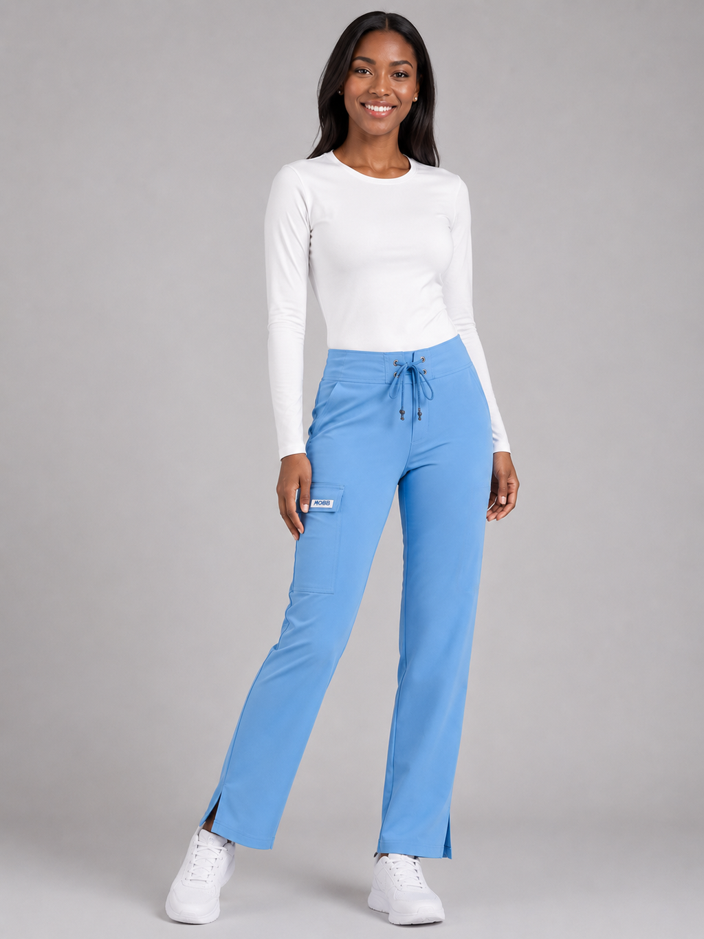 Product - MOBB Low Rise Lace Up Flare Pant