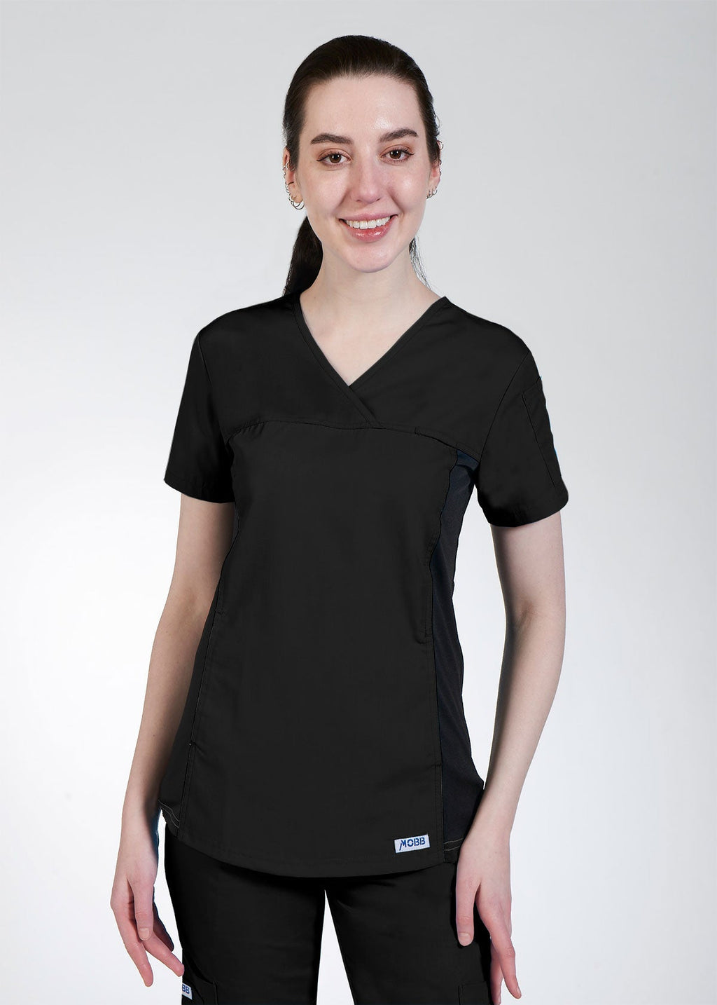 Product - Clearance Flex V-Neck Women Scrub Top by MOBB