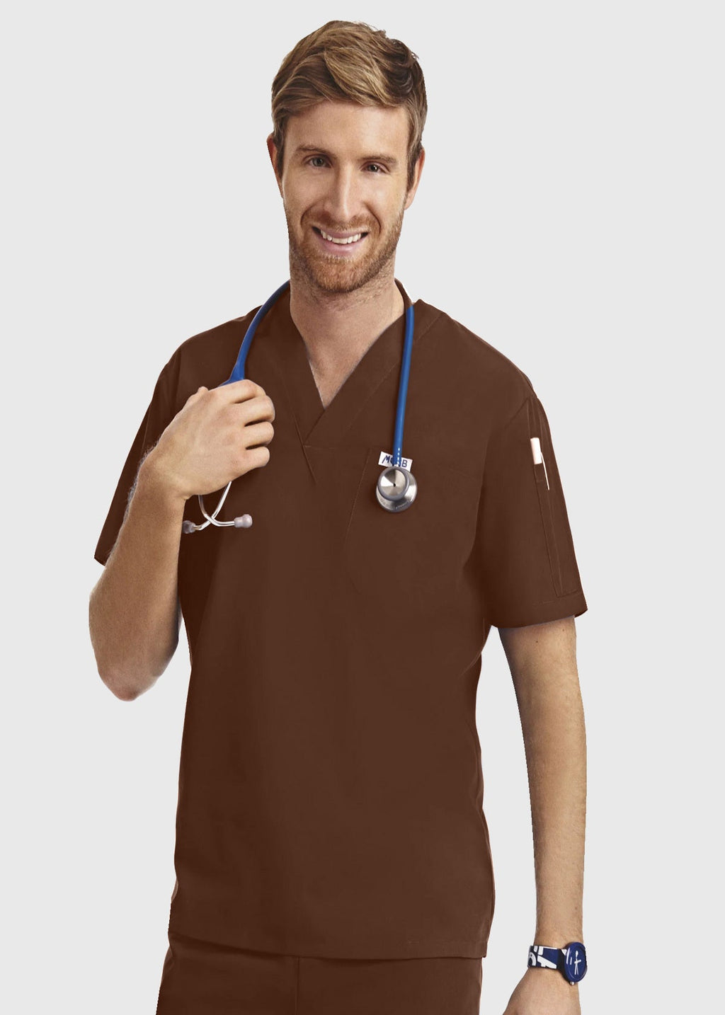 Product - MOBB Clearance Unisex Basic V-Neck Scrub Top