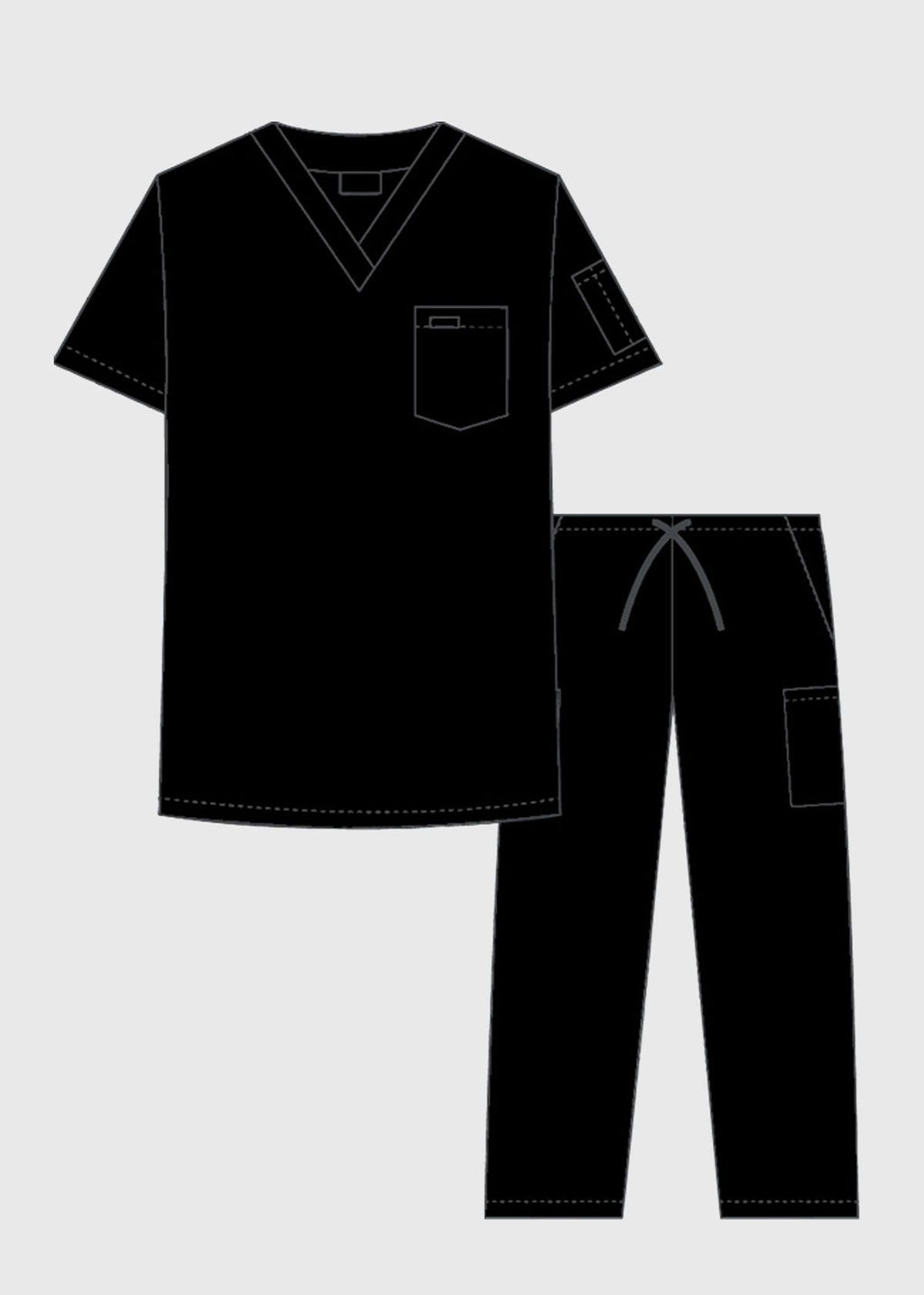 Product - MOBB Unisex 5 Pocket Drawstring Scrub Set