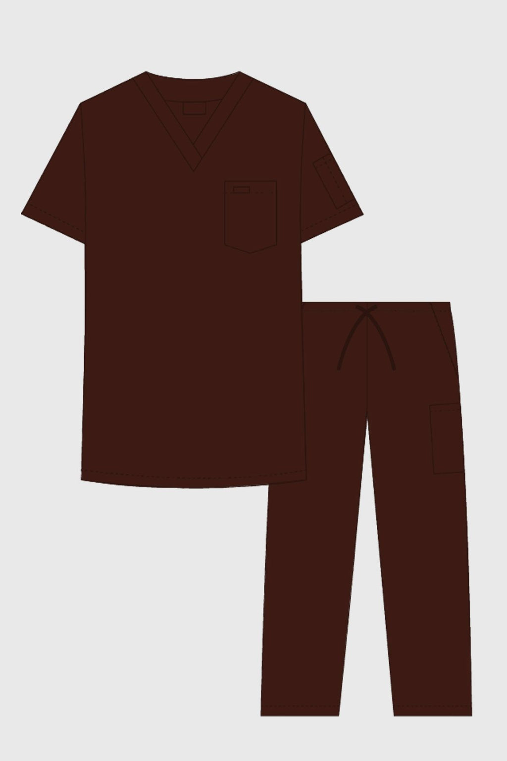 Product - MOBB Unisex 5 Pocket Drawstring Scrub Set