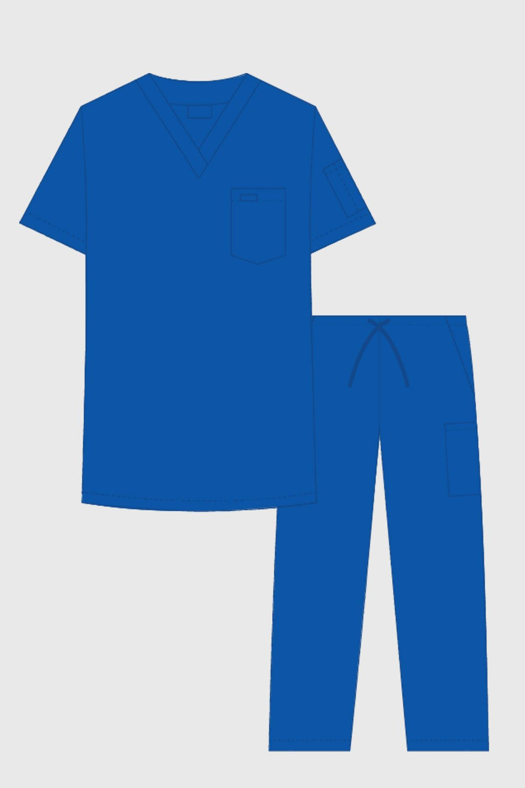 Product - MOBB Unisex 5 Pocket Drawstring Scrub Set