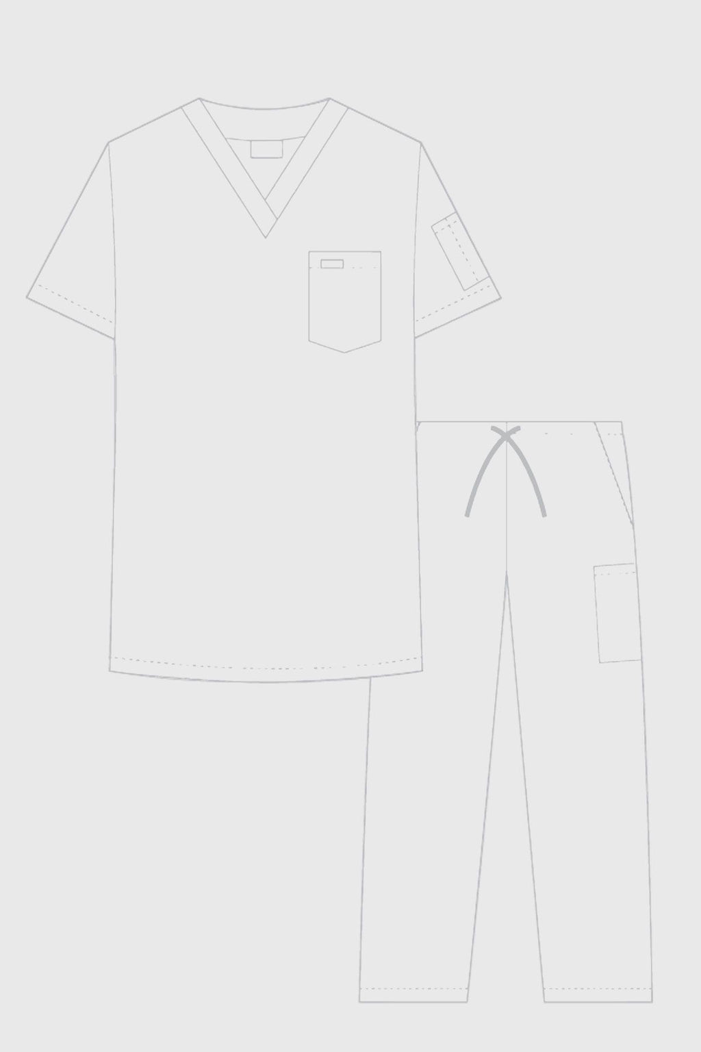 Product - MOBB Unisex 5 Pocket Drawstring Scrub Set