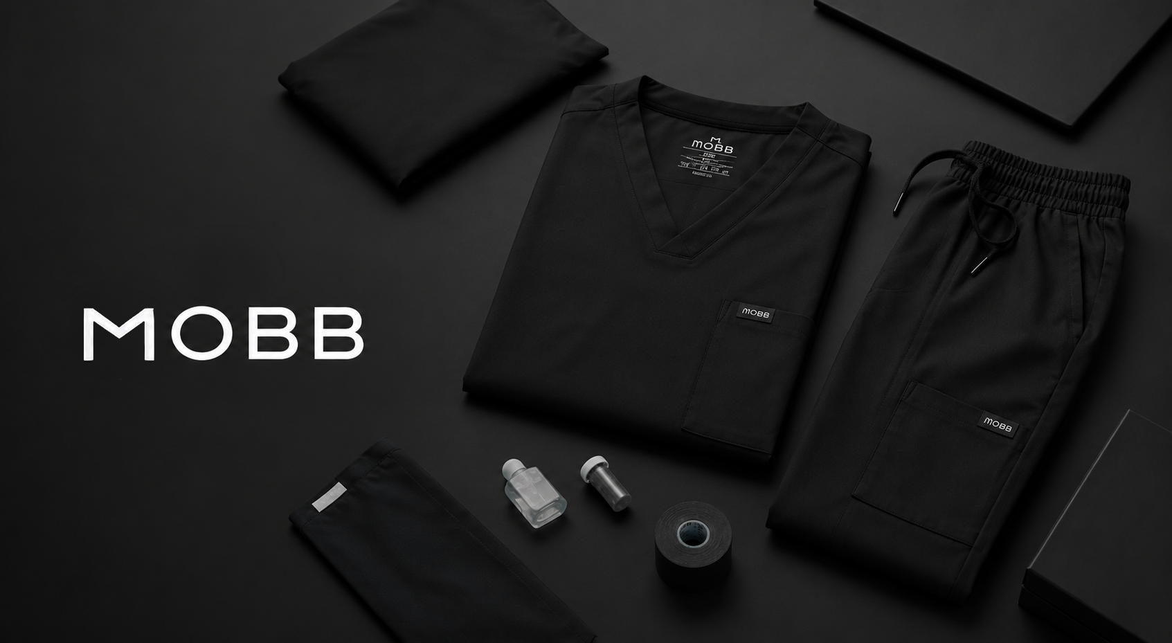 Black scrubs