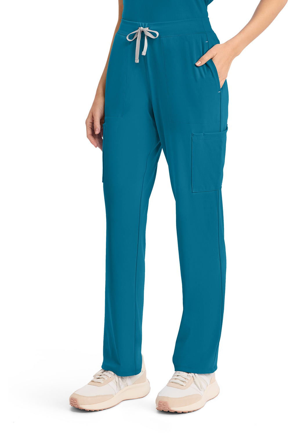 Product - Women's V-Neck Scrub Set (Straight-Leg Pant)