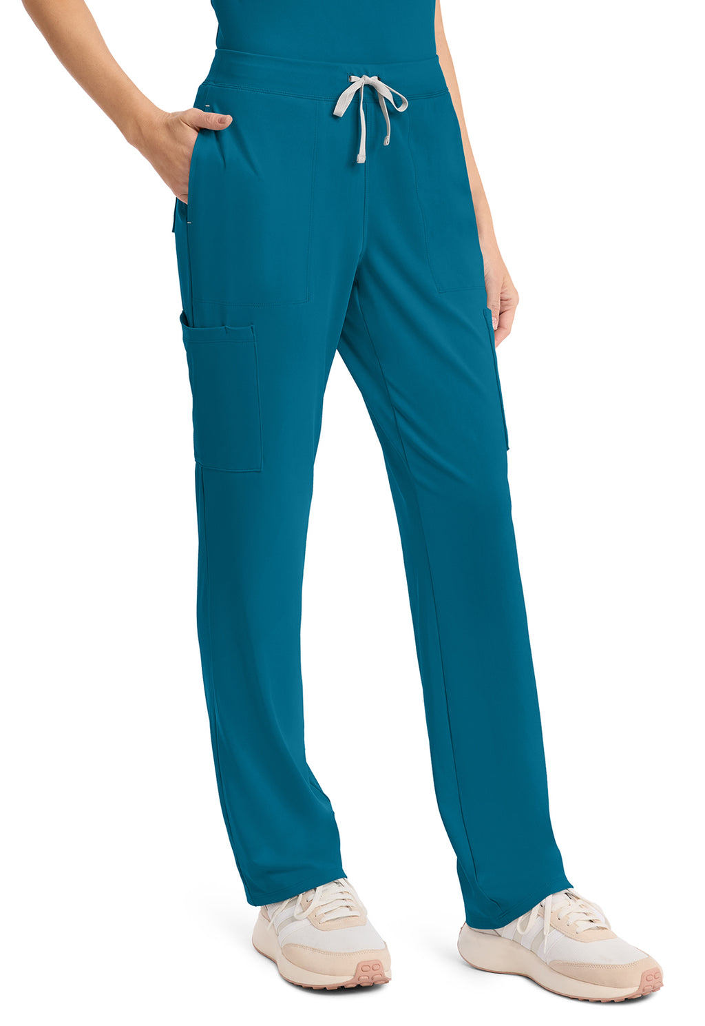 Product - Women's V-Neck Scrub Set (Straight-Leg Pant)