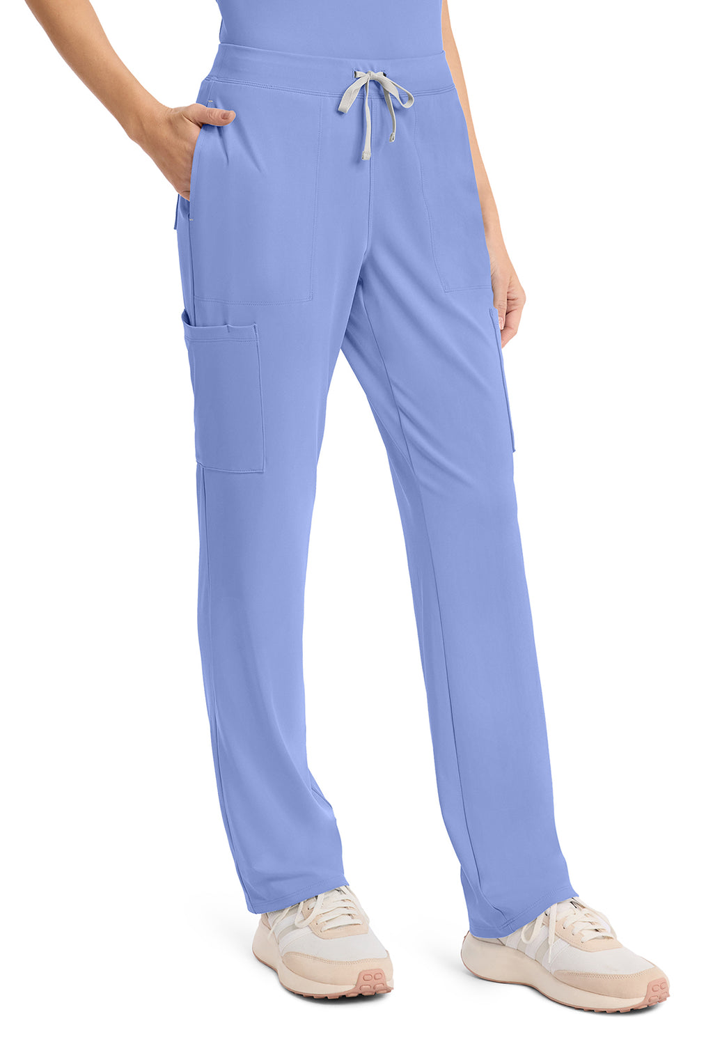 Product - Women's V-Neck Scrub Set (Straight-Leg Pant)