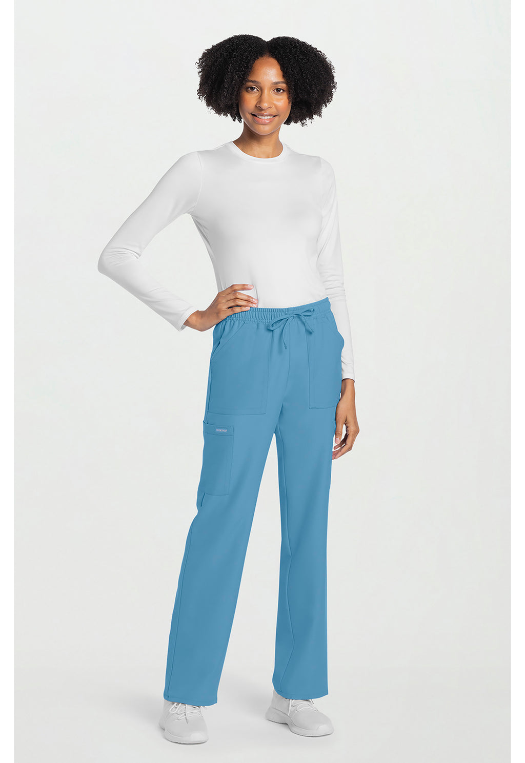 Product - Women's V-Neck Scrub Set (Drawstring Cargo Pant)