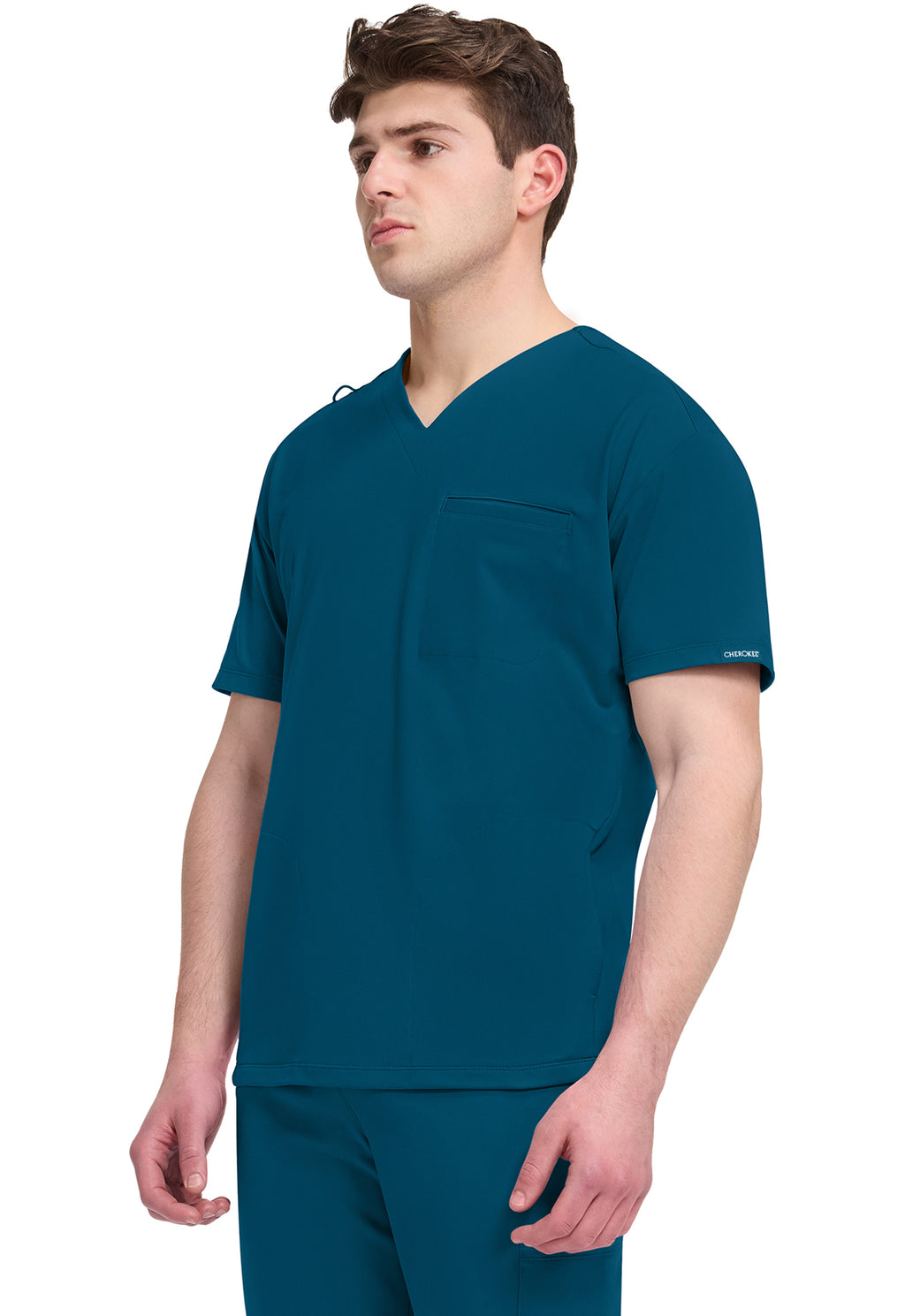 Product - Men's V-Neck Scrub Set (Straight-Leg Pant - Short Inseam)