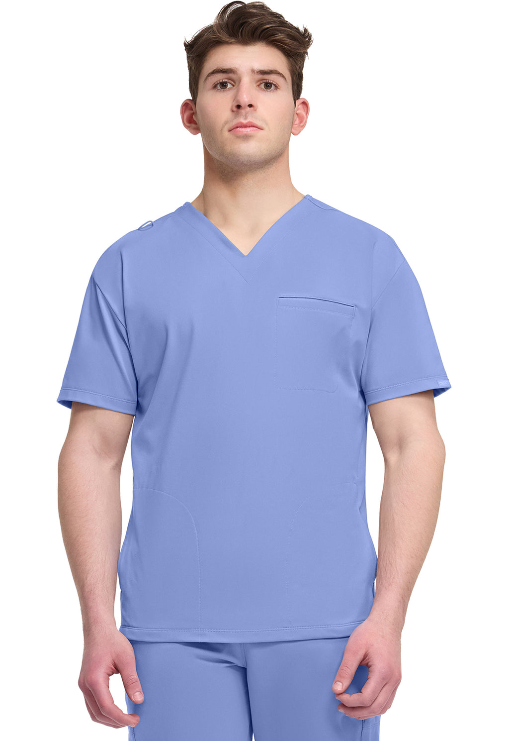 Product - Men's V-Neck Scrub Set (Straight-Leg Pant - Short Inseam)