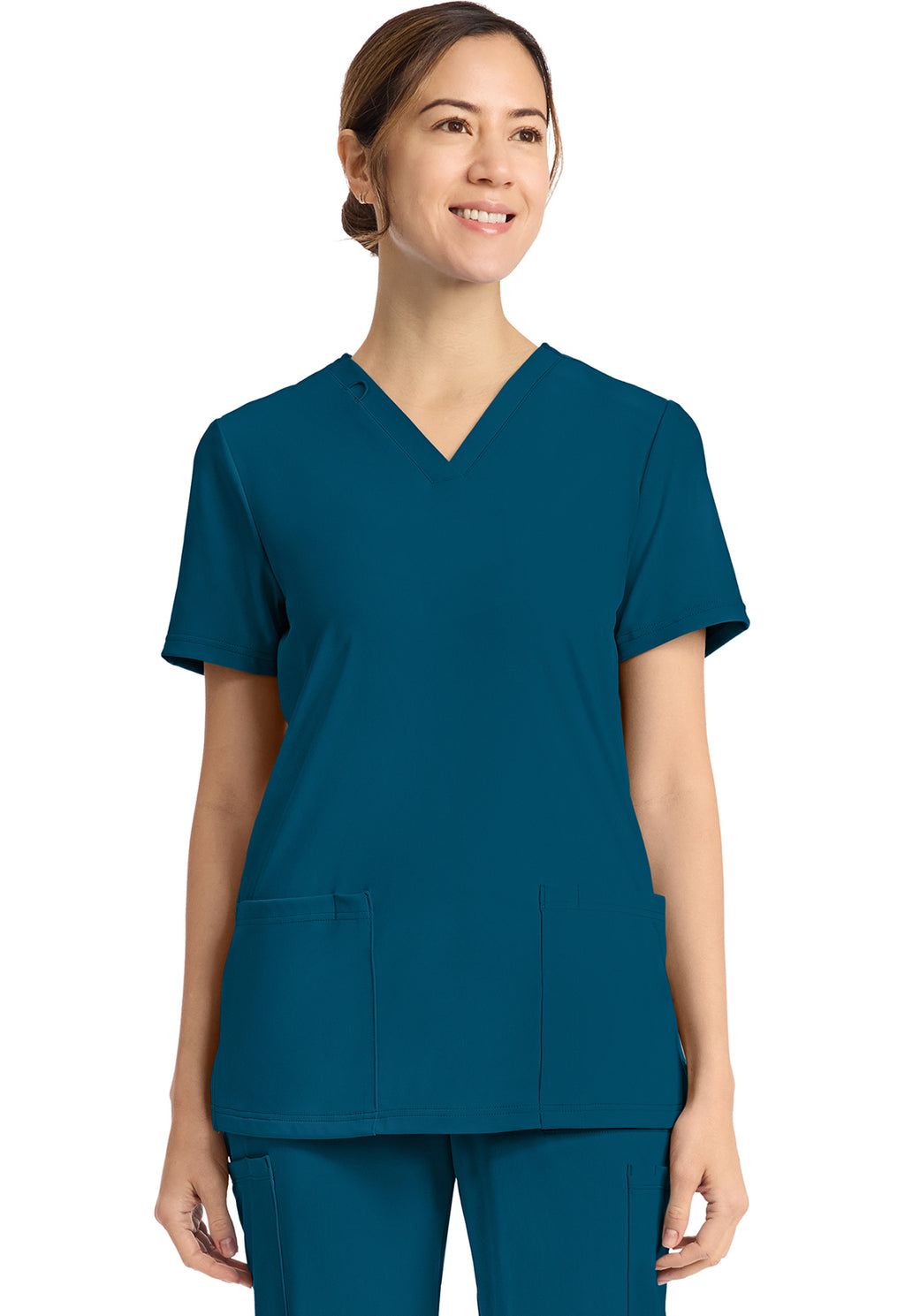 Product - Women's V-Neck Scrub Set (Straight-Leg Pant)