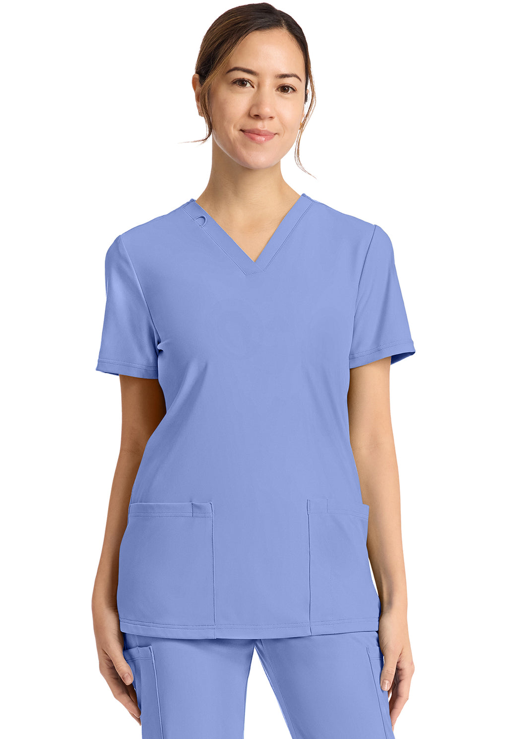 Product - Women's V-Neck Scrub Set (Straight-Leg Pant)