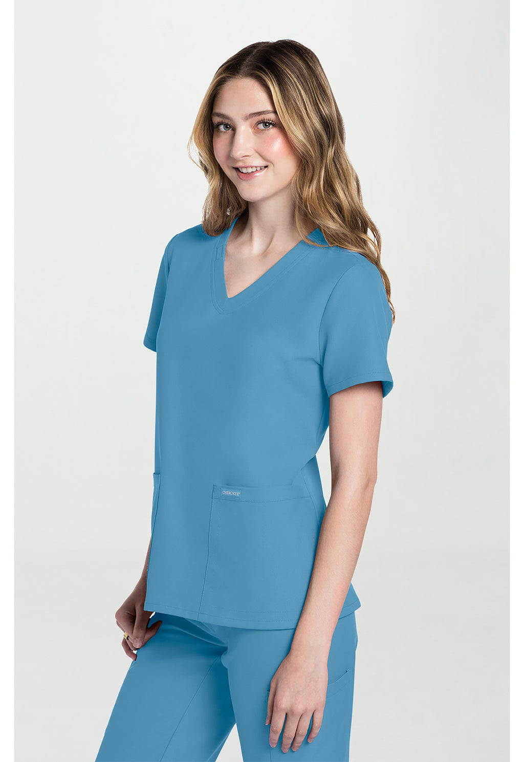Product - Women's V-Neck Scrub Set (Drawstring Cargo Pant)