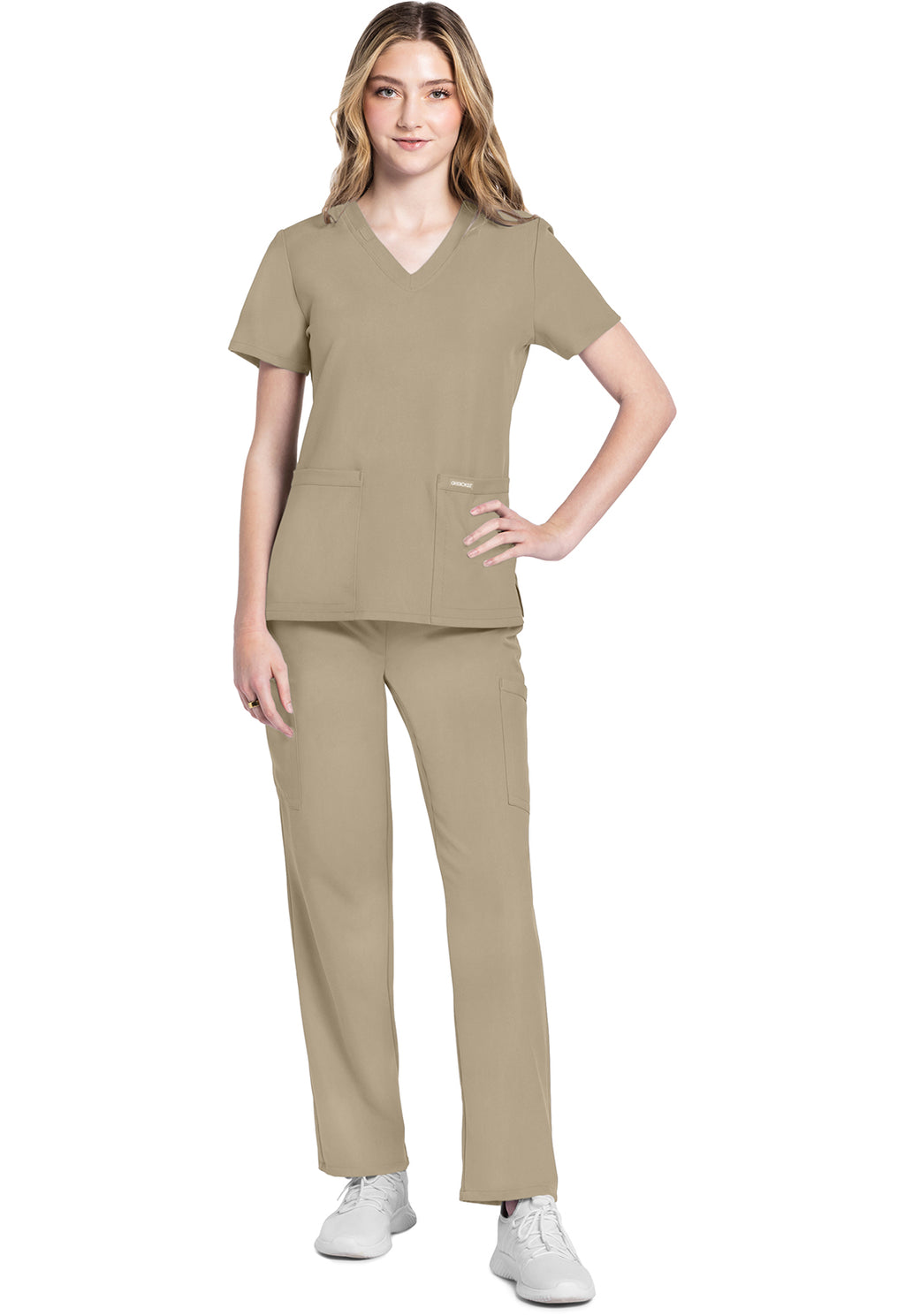 Product - Women's V-Neck Scrub Set (Drawstring Cargo Pant)