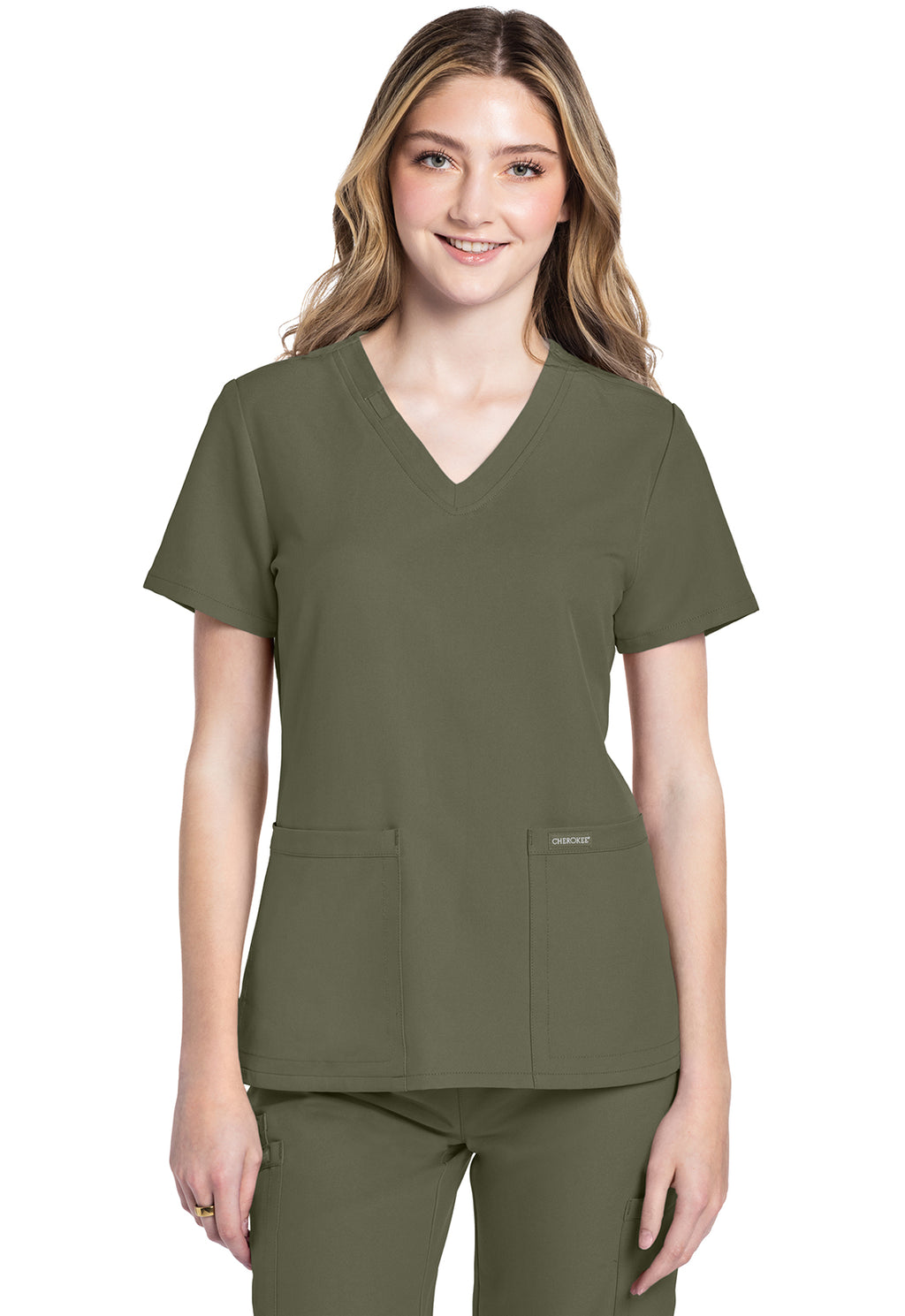 Product - Women's V-Neck Scrub Set (Drawstring Cargo Pant)