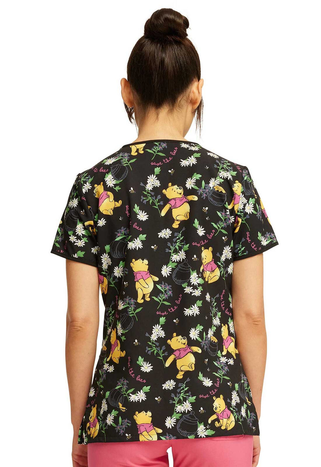 Product - M-Printed V-Neck Scrub Top